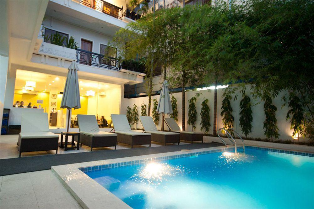 Bamboo9 Boutique Hotel Phnom Pen Exterior foto