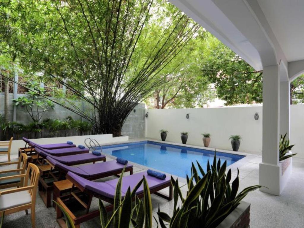 Bamboo9 Boutique Hotel Phnom Pen Exterior foto